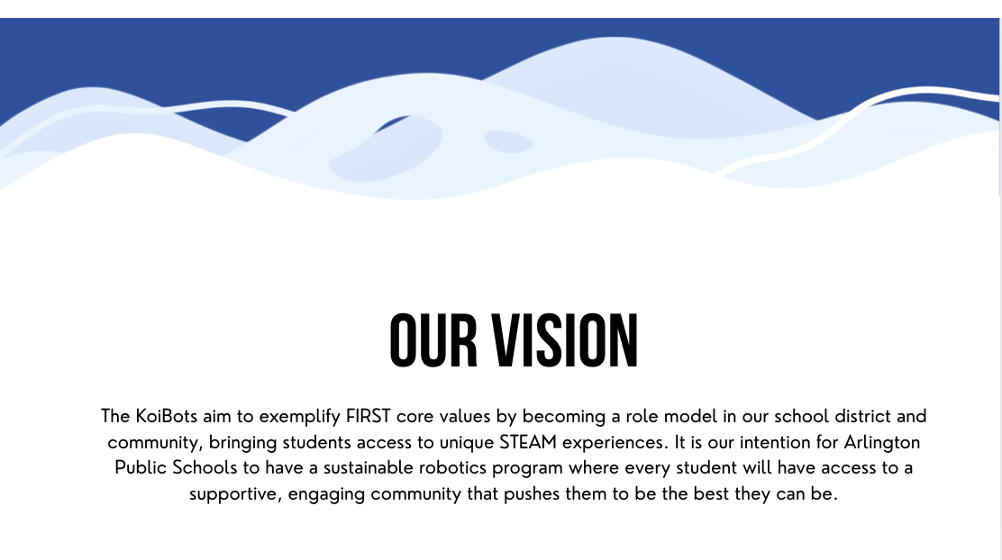 vision statement
